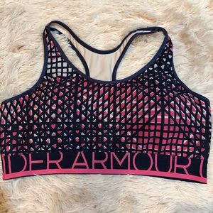 Multicolor underarmour sports bra